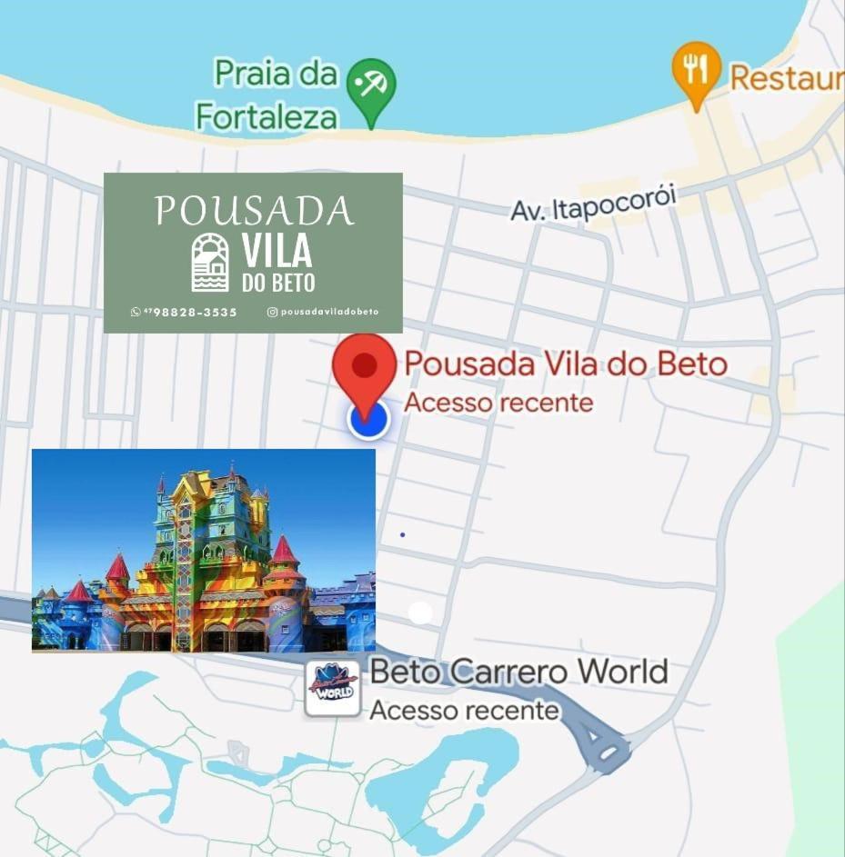 Pousada Vila Do Beto เปงญา ภายนอก รูปภาพ